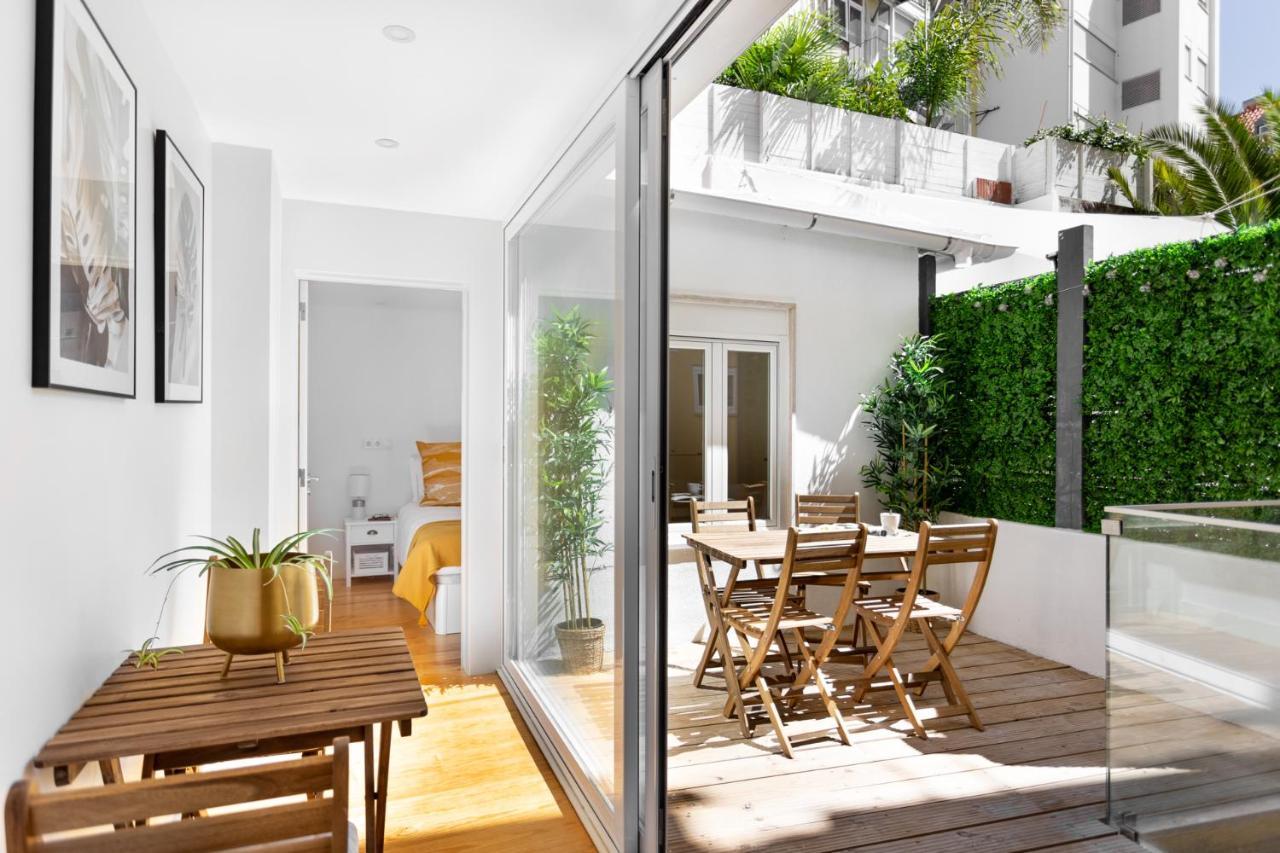 Joivy Principe Real 2Br Apt With Terrace Nearby Botanical Garden Of 리스본 외부 사진